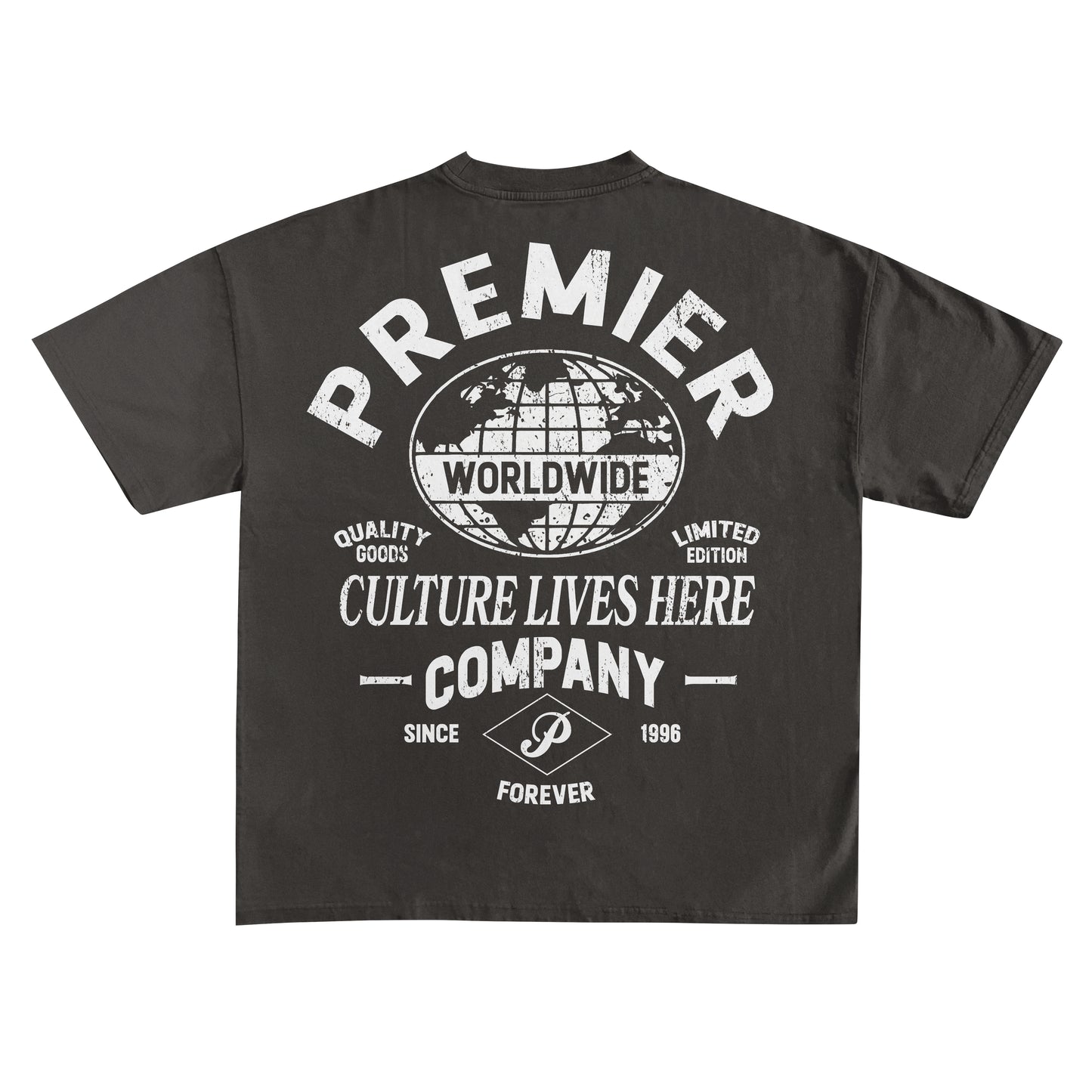 Premier "Quality Goods" Tee - Black